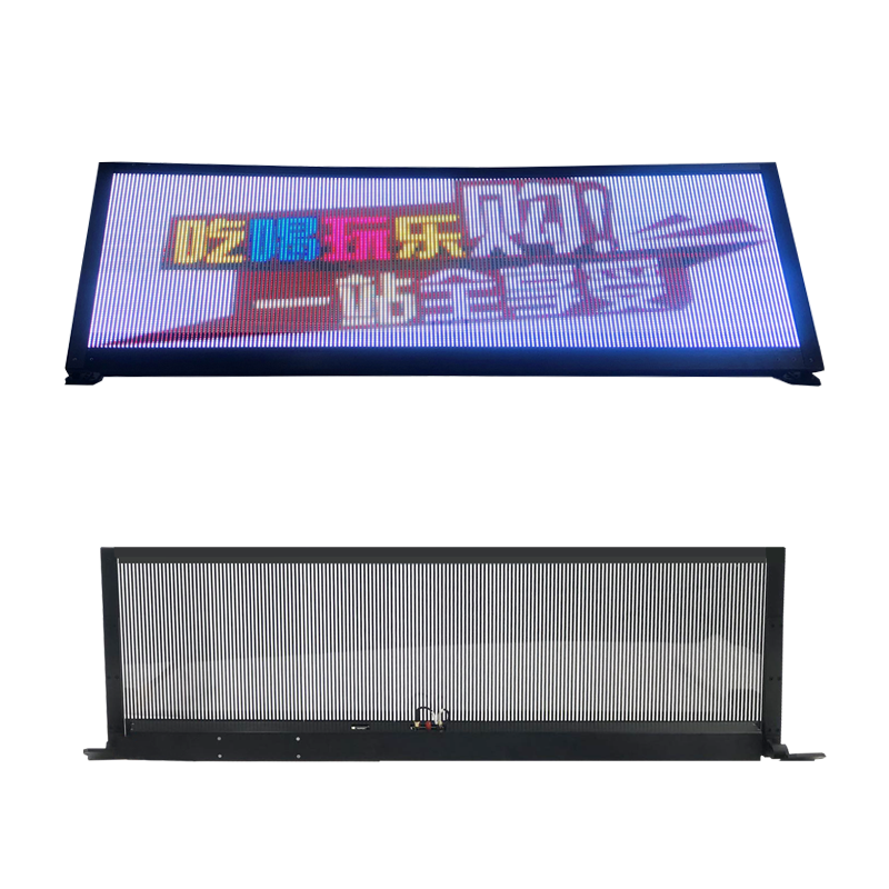 車載LED全彩透明顯示屏